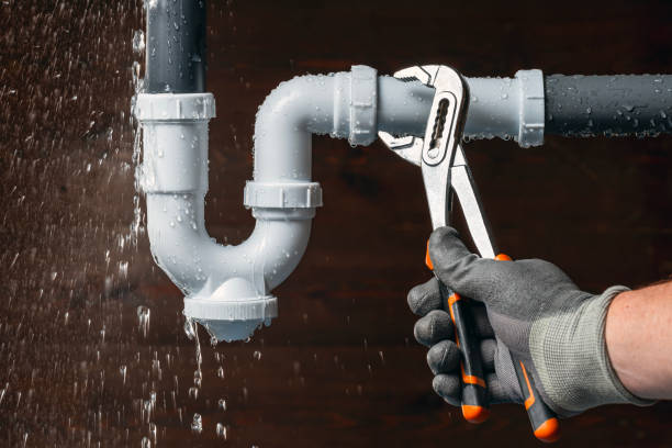 Professional Leak Detection technician working in Lineville, AL